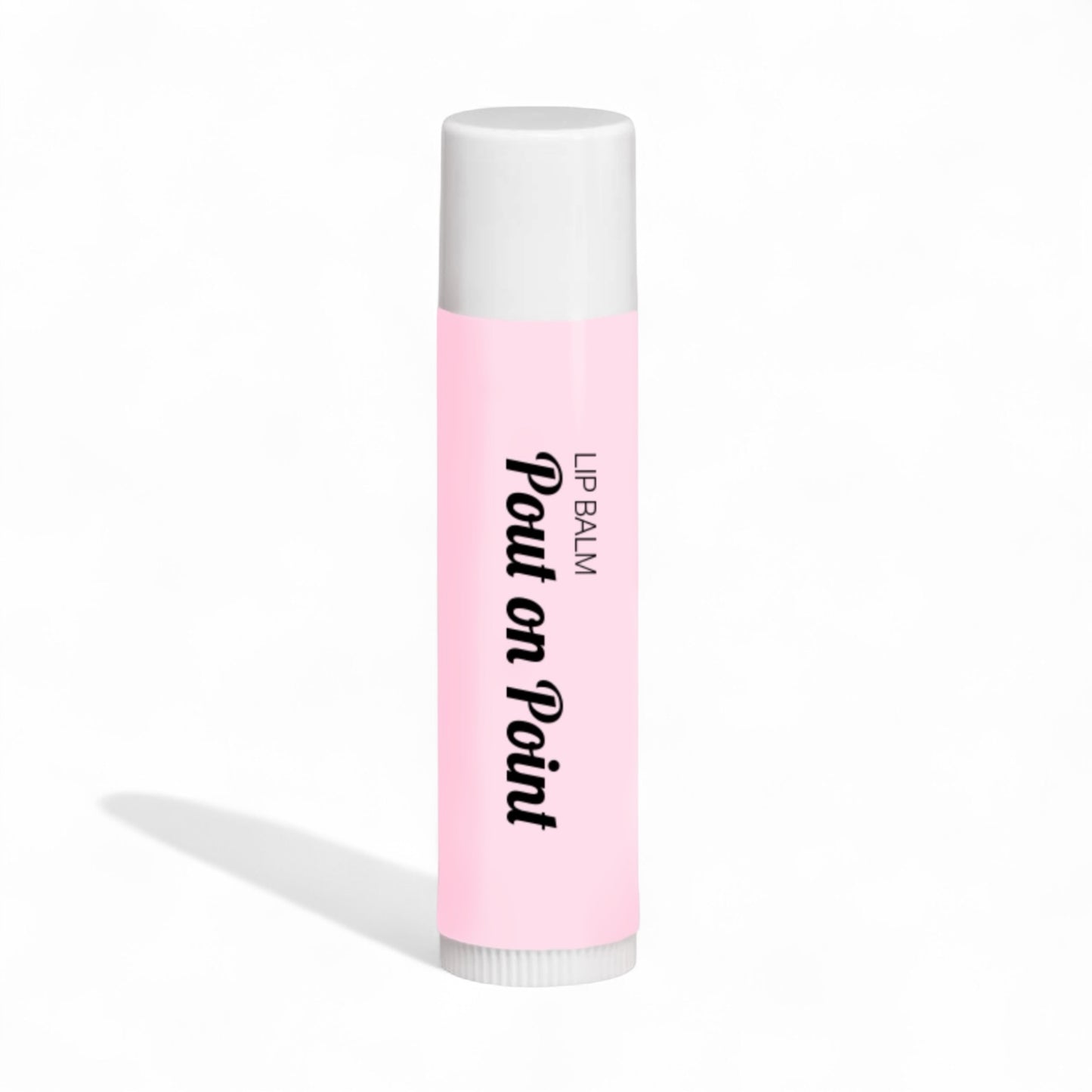 Dabble Doll Pout on Point Lip Balm for dry lips, effective chapped lip balm in a stylish pink tube