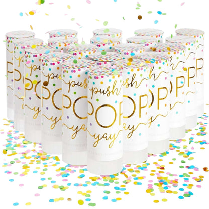 Dabble Doll colorful confetti popper for girls, women, and ladies to celebrate special occasions