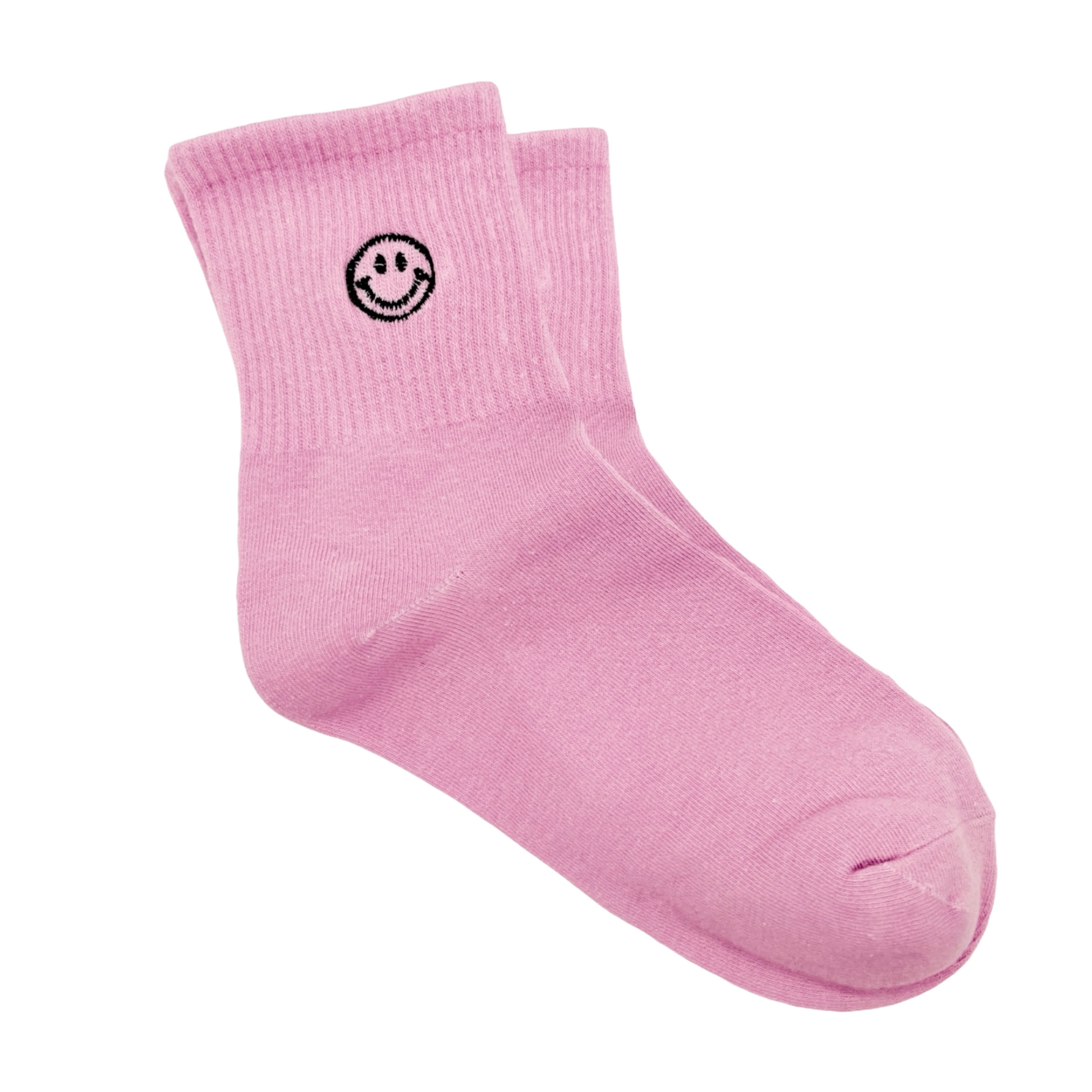 Dabble Doll Pink Gift Box featuring cute smiley face socks for girls and women