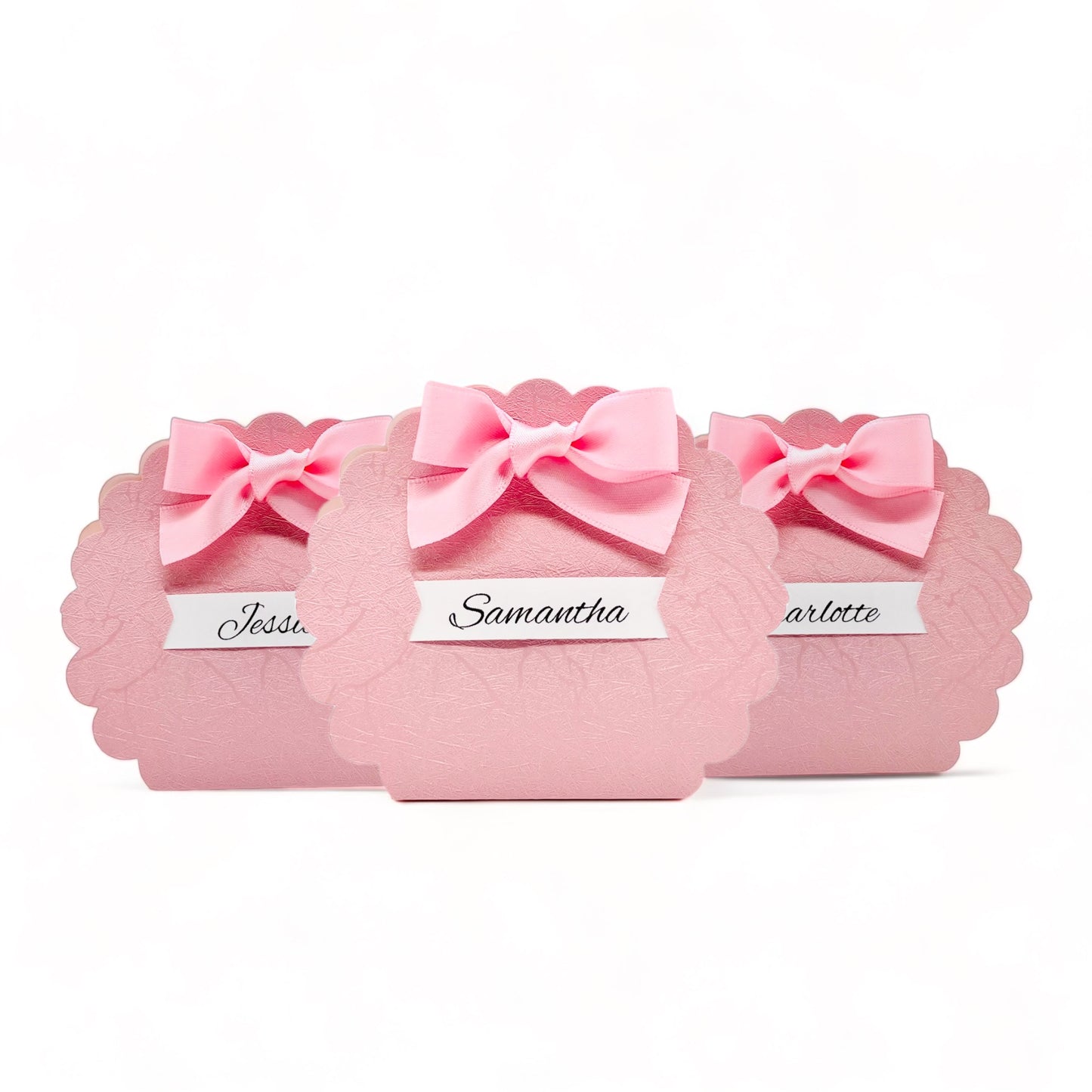 Pink Favor Box with Bow Design, Perfect for Girls and Women's Party Gifts