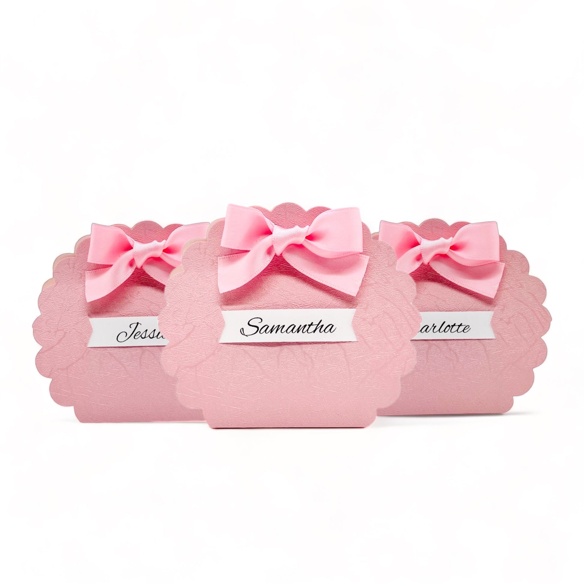 Pink Favor Box with Bow Design, Perfect for Girls and Women's Party Gifts