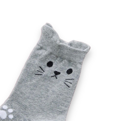 Cat Socks (Gray)