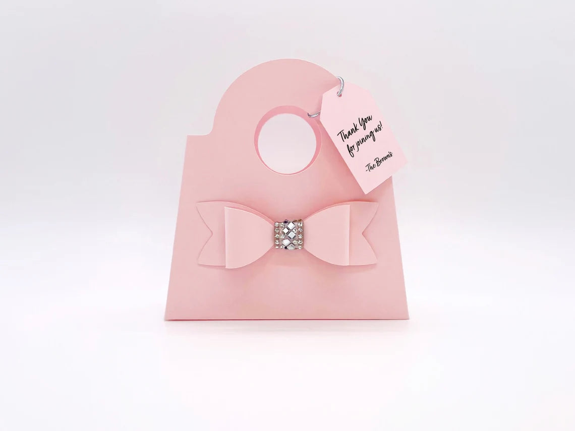 Mini Purse Favor Bags (Blush)