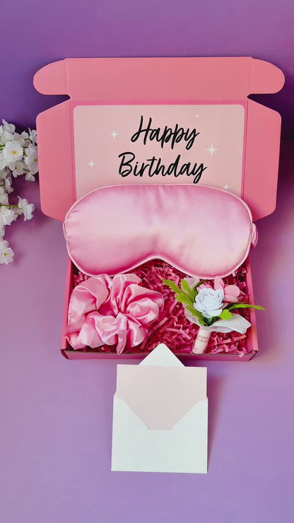 Silky Floral Birthday | Gift Box