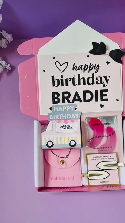 Cute Happy Birthday Gift Box