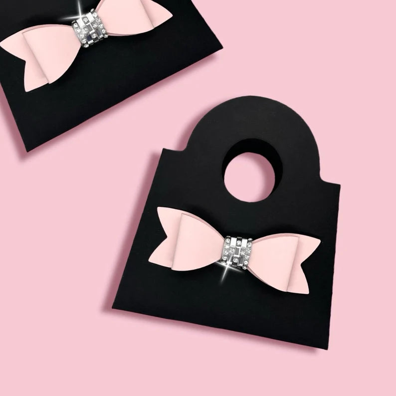 Dabble Doll Pink Bow Purse Bag for girls and women made from high-quality faux leather